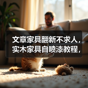 文章家具翻新不求人,实木家具自喷漆教程,轻松焕新家(图3) 实木家具翻新技巧 自喷漆让旧家具焕然一新-润德福屋智家网(图3)