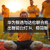 华为智选与达伦联合推出智能台灯3i,极简智能操控(图1) 全新一代达伦智能台灯3i:光品质与智慧交互双重升级-润德福屋智家网(图1)