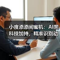小度添添闺蜜机:AI黑科技加持,精准识别动作(图2) 闺蜜机赋能智慧家居 拓展家庭场景新体验-润德福屋智家网(图2)