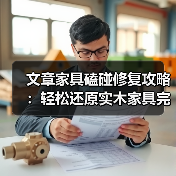 文章家具磕碰修复攻略:轻松还原实木家具完美外观(图4) 实木家具磕碰修复攻略:5步轻松还原完美外观-润德福屋智家网(图4)