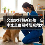文章家具翻新秘籍:实木家具色粉修复视频大揭秘(图2) 实木家具色粉修复技巧,轻松焕新-润德福屋智家网(图2)