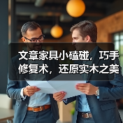 文章家具小磕碰，巧手修复术，还原实木之美(图3)