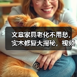 文章家具老化不用愁，实木修复大揭秘，视频教学让您轻松上手！(图1)