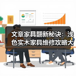 文章家具翻新秘诀:浅色实木家具维修攻略大揭秘(图3) 文章家具翻新秘诀:浅色实木家具维修攻略大揭秘(图3)