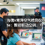 海信x青萍空气检测仪Lite：智能联动空调，守护家中空气健康(图1)