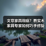 文章家具瑕疵?看实木家具专家如何巧手修复,还原经典风采!(图2) 文章家具瑕疵?看实木家具专家如何巧手修复,还原经典风采!(图2)