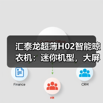 汇泰龙超薄H02智能晾衣机:迷你机型,大屏照明(图3) 薄机身晾衣机如何提升阳台空间利用率?-耀途润德福屋智家网(图3)
