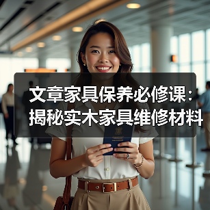 文章家具保养必修课:揭秘实木家具维修材料的奥秘(图1) 文章家具保养必修课:揭秘实木家具维修材料的奥秘(图1)