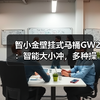 智小金壁挂式马桶GW2:智能大小冲,多种操作模式(图1) 智能马桶怎么选?这款42项检测通过的型号值得入手吗-耀途润德福屋智家网(图1)
