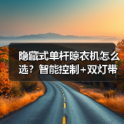 隐藏式单杆晾衣机怎么选?智能控制+双灯带设计(图4) 隐藏式单杆晾衣机怎么选?智能控制+双灯带设计(图4)