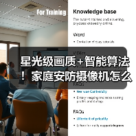 星光级画质+智能算法!家庭安防摄像机怎么选?(图3) 星光级画质+智能算法!家庭安防摄像机怎么选?(图3)