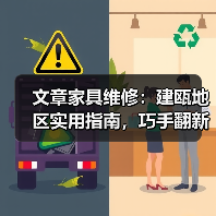 文章家具维修:建瓯地区实用指南,巧手翻新,家居焕新颜(图4) 建瓯家具翻新指南:省钱又实用的维修技巧-耀途润德福屋智家网(图4)