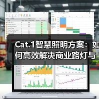 Cat.1智慧照明方案：如何高效解决商业路灯与智能控制难题？
