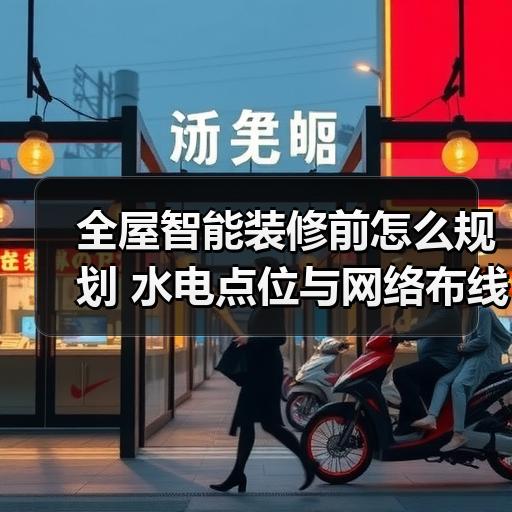 全屋智能装修前怎么规划 水电点位与网络布线避坑清单