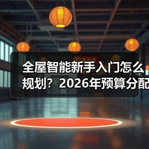 全屋智能新手入门怎么规划？2026年预算分配与设备清单参考 - 耀途润德福屋智家网