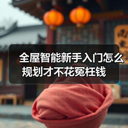全屋智能新手入门怎么规划才不花冤枉钱 - 耀途润德福屋智家网