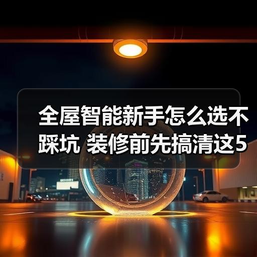 全屋智能新手怎么选不踩坑 装修前先搞清这5个问题 - 耀途润德福屋智家网