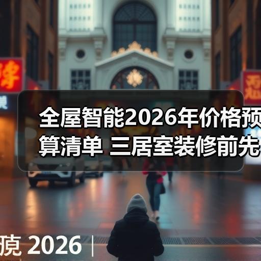 全屋智能2026年价格预算清单 三居室装修前先算清这笔账 - 耀途润德福屋智家网