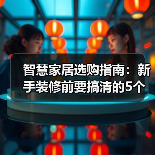 智慧家居选购指南：新手装修前要搞清的5个
